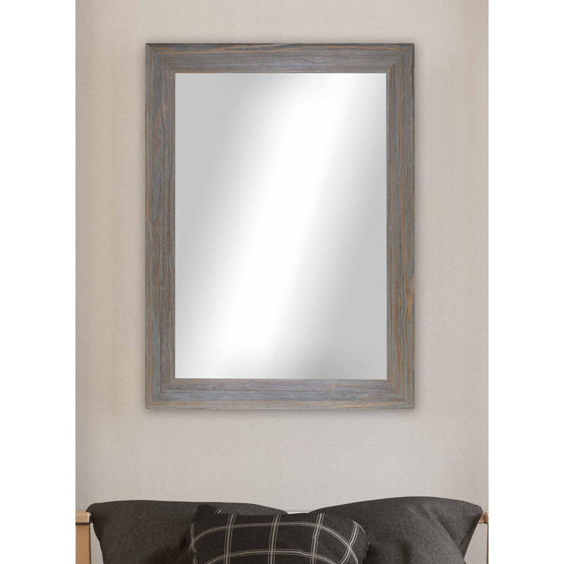 Pernie Wood Flat Mirror, 60.25" H x 40.25" W