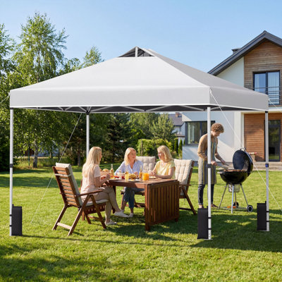 300 x 300 cm Pop up Canopy Tent 1 Person Easy Setup Gazebo Shelter