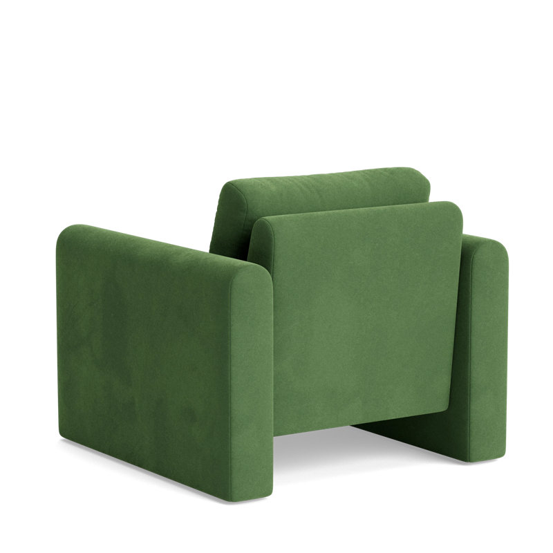 Knox Accent Chair, Performance Velvet - Ivy