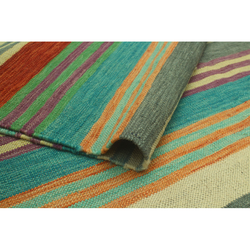 Breshawna Wool Striped Indoor Rug