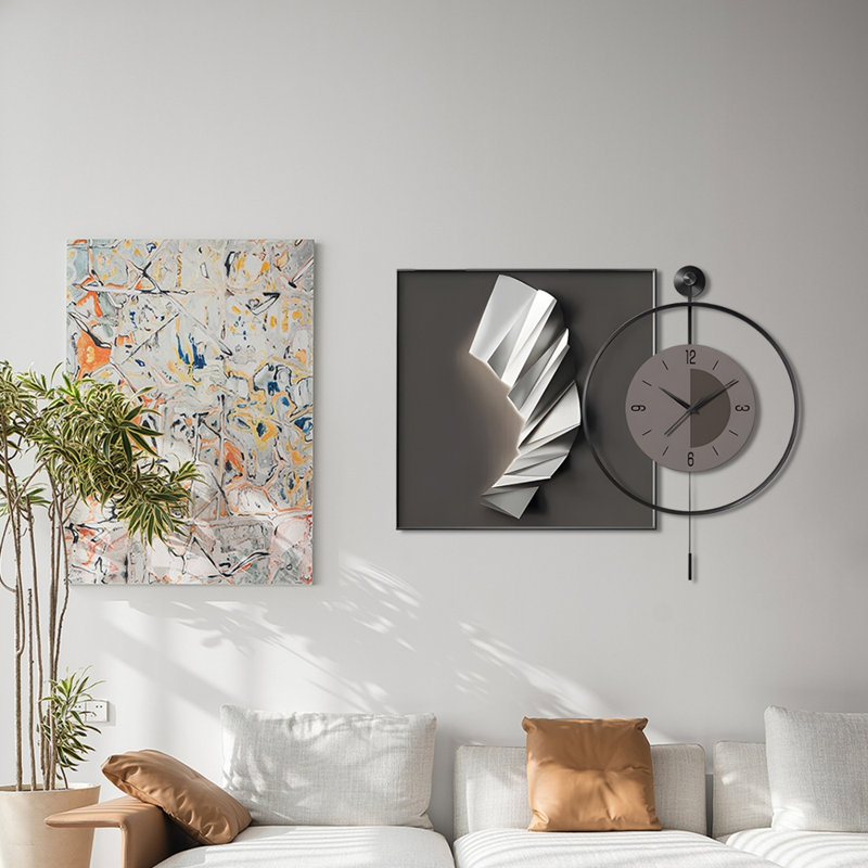 Aluminium Alloy Wall Clock