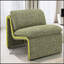 Chaise d'appoint innovante et élégante Jaeda en forme incurvée, combinant un design moderne et un confort inégalé pour tout espace de vie.-775855378