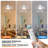 18.5 Inch Flush Mount Ceiling Fan With Light,3-Speed Dimmable LED & Remote Control