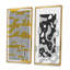 «Retro Japanese Minimal Geometric I», ensemble de 2 impressions-73964890-73964199