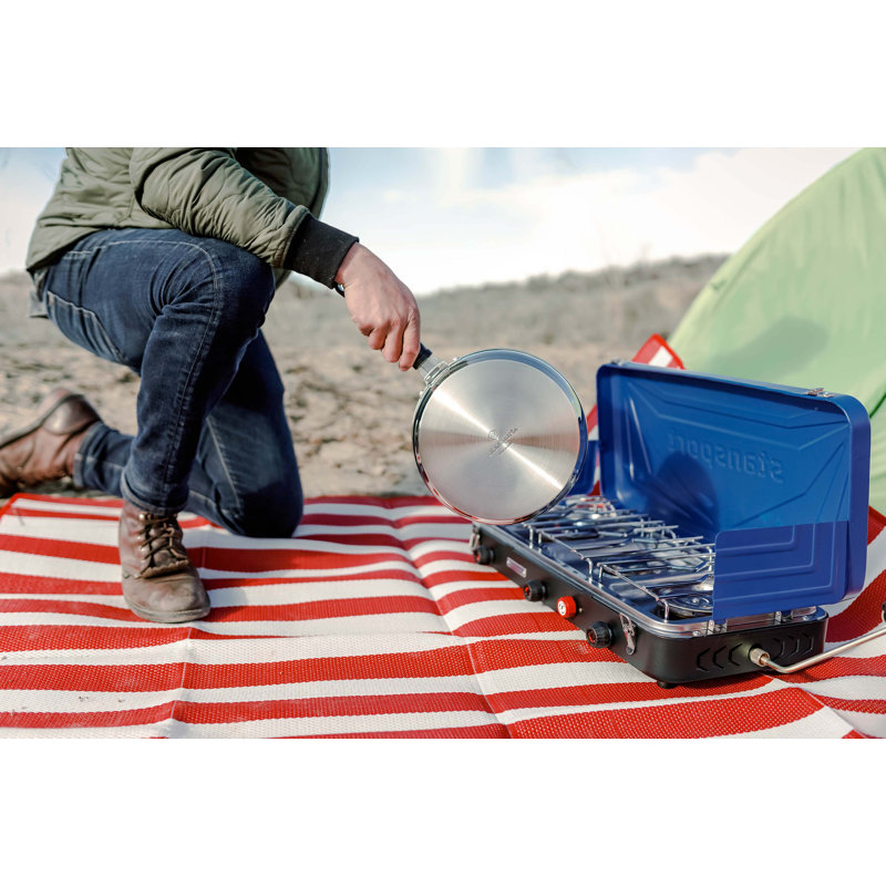 Stansport Heavy Duty - Stainless Steel Clad Cook Set