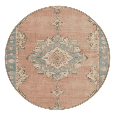 Machine Washable Afyon Beige Area Rug