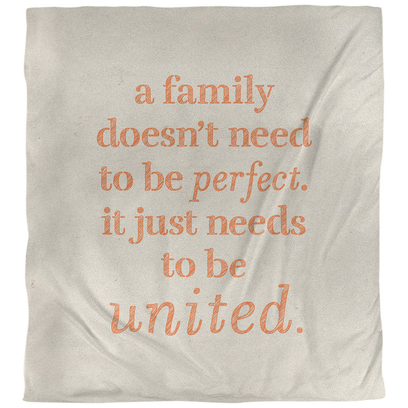 Housse de couette simple family love quot, Housse de couette pour très grand lit, Blanc / violet