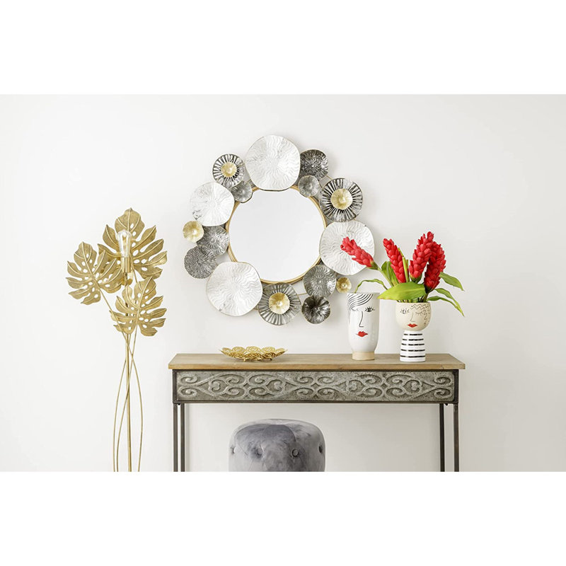 Alexcia Metal Flat Wall Mirror