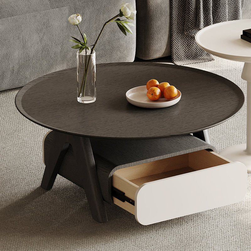 Advanced creative design simple round tea table