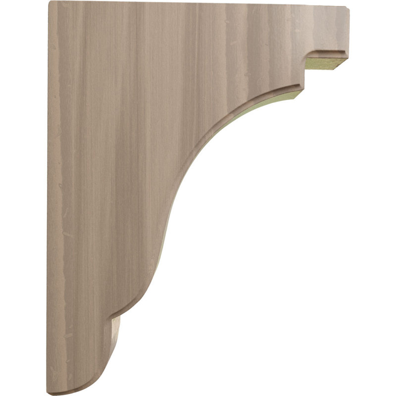 Support Bedford, Noyer, 1,75 po X P 7,25 po X P 9,5 po H
