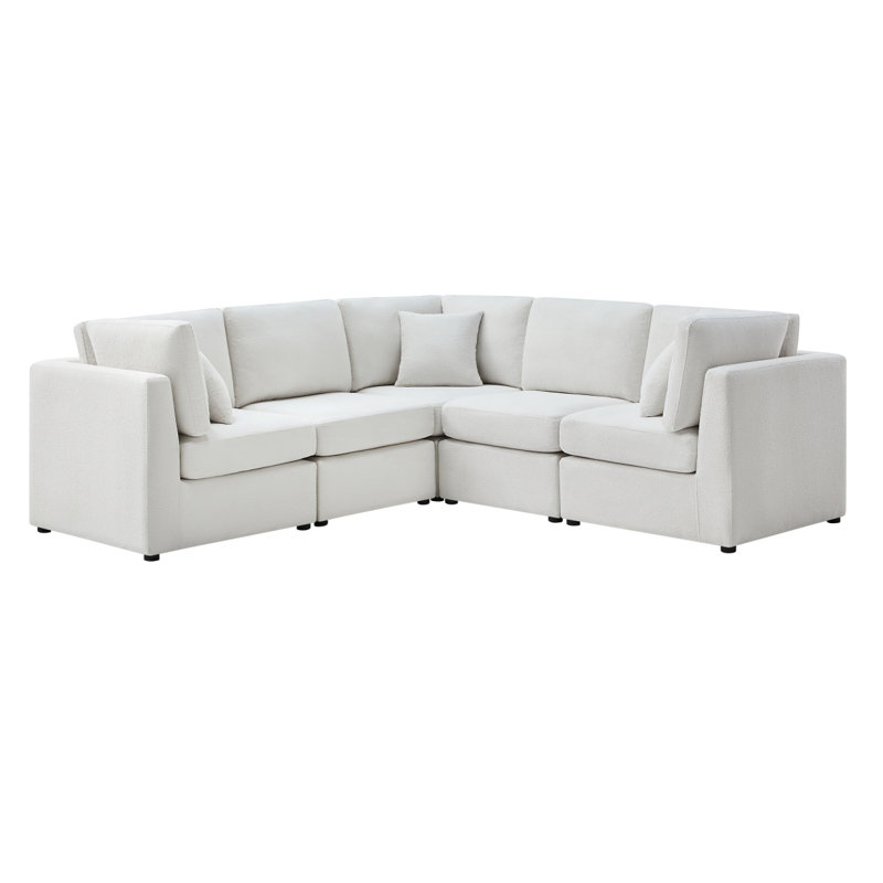 Chauncy 5-PC Sectional - Ivory