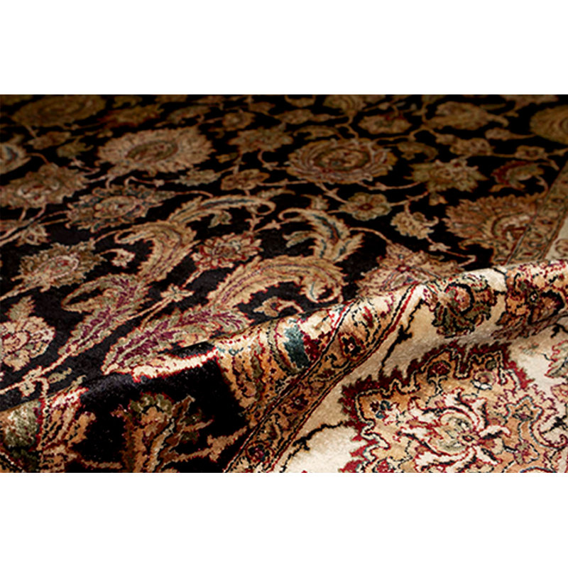 Wool Floral Area Rug