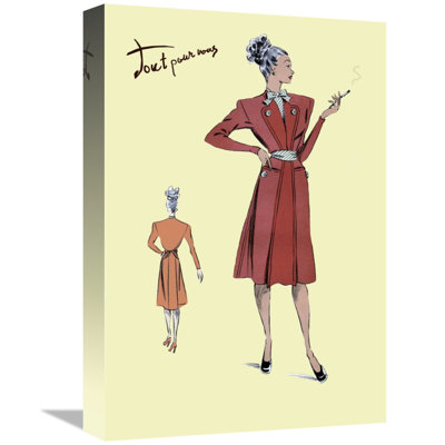 " Jacket Dress " Painting Print