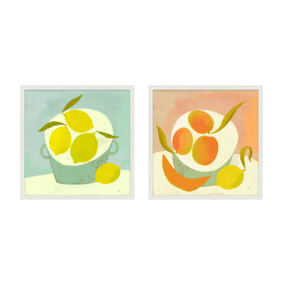 Julina "Summer Bounty" 2-Piece Painting Set