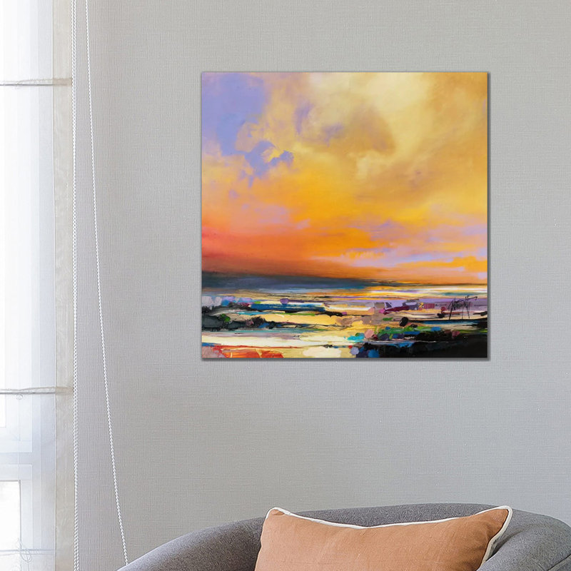 Diminuendo Sky Study I by Scott Naismith - Print on Canvas, Wrapped Canvas, 45.72 cm H x 45.72 cm W x 3.175 cm D