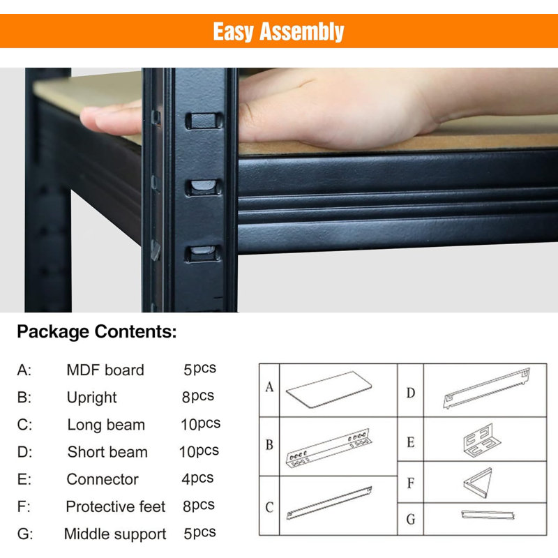 Menko 47'' Wood Standard Baker's Rack with Microwave Compatibility