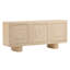 Williams 72" Oak Wood Sideboard, Light Natural