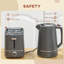 HOMCOM 1.7L 3000W Fast Boil Electric Kettle and 2 Slice Toaster Set-1952127393