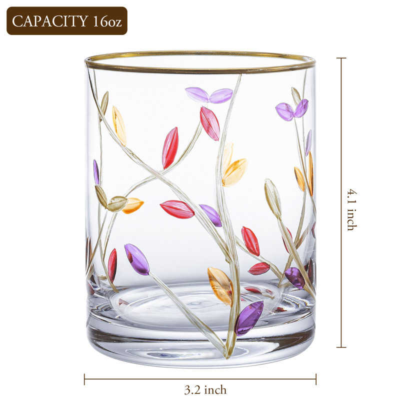 2 Piece 473ml Drinking Glass Set
