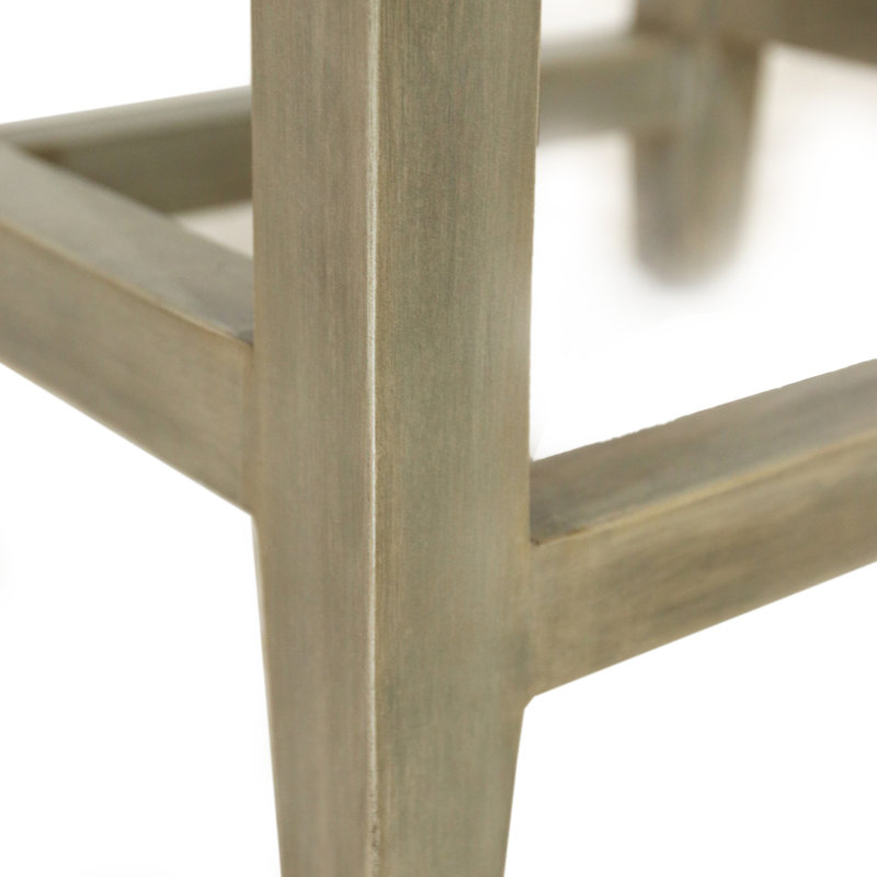 Baxter Stool with Solid Wood Frame