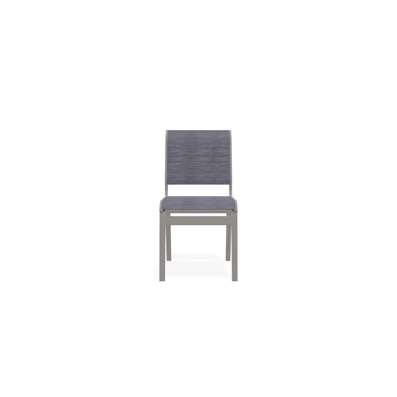 Aruba II Outdoor Dining Chair, Brooks, Warm Gray