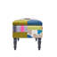 Polyester Blend Upholstered Storage Bench