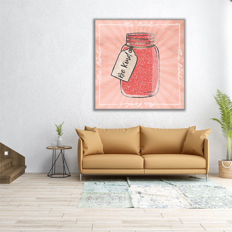 Pot de bonté - reproduction d'art sur toile, H 12 po x l 12 po