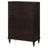 Brown 5-Drawer Chest