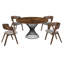 Schoonmaker 4 - Person Pedestal Dining Set-1858453980-1858453981