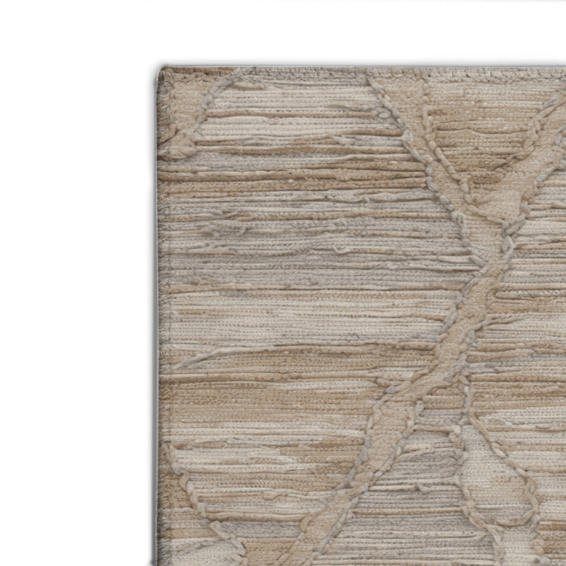 Tapis intérieur et extérieur gris Nature, Rectangulaire 2 pi x 3 pi