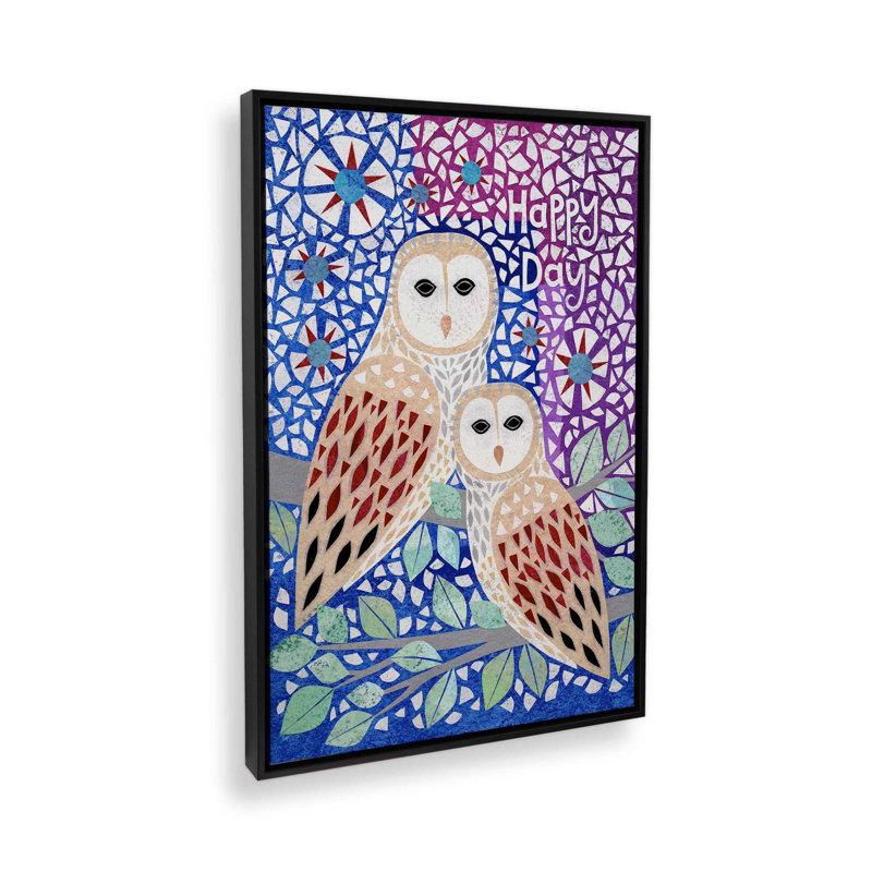 Reproduction d'art sur toile "Wildage Collage X III" par Kim Conway, H 48 po x l 32 po, Noir