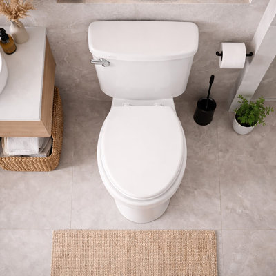 Siège de toilette allongé à longueur réglable