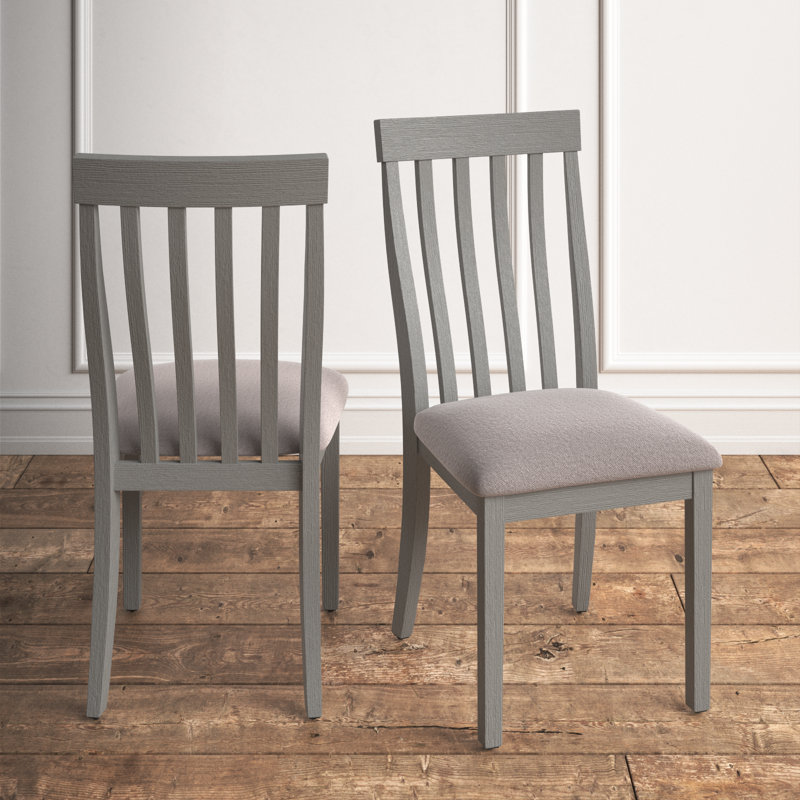 Leward 18.5'' H Upholstered Side Chair, Gray