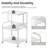 Cecilwood 30'' H Printer Stand with Wheels-1069622247-1012294743