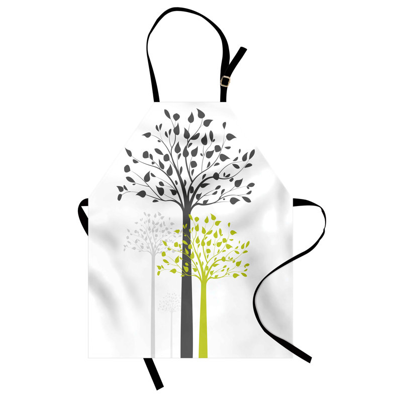No Pattern Bib Apron