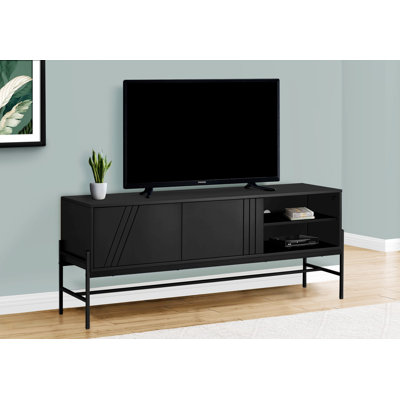 Meuble télé, meuble de rangement avec base pour salon, chambre à coucher