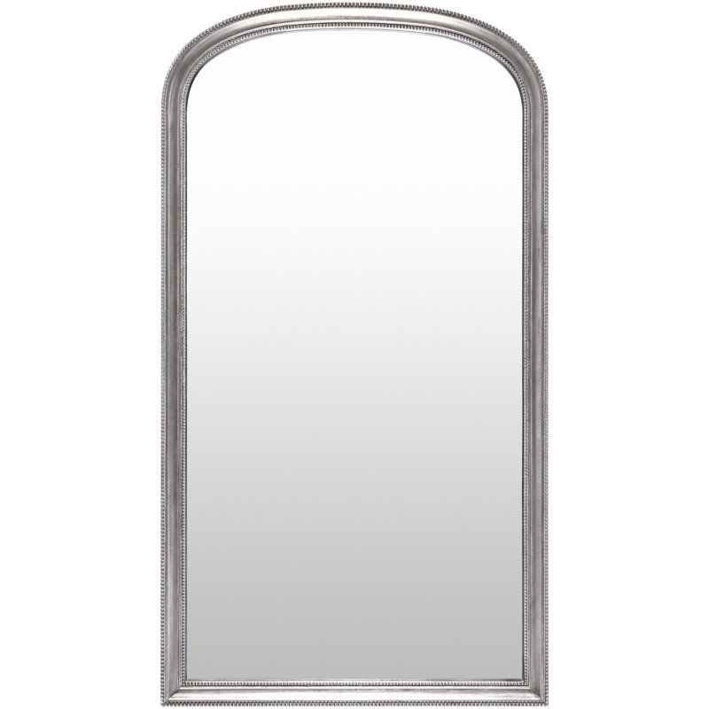 Claritha Mirror, Silver, 65" x 35"