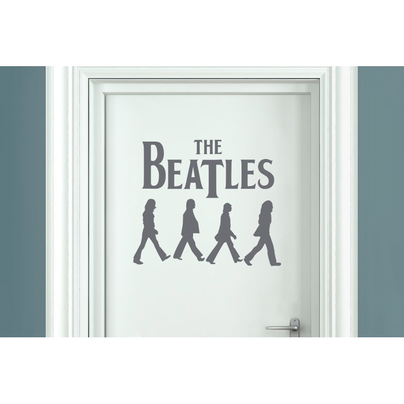 Entertainment Wall Decal, Grey