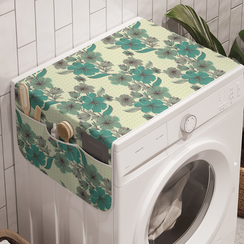 East Urban Home Vintage Washing Machine Organizer Pack of 2 47" x 18.5"