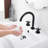 Widespread 2-handle Bathroom Faucet with Drain Assembly-96412760