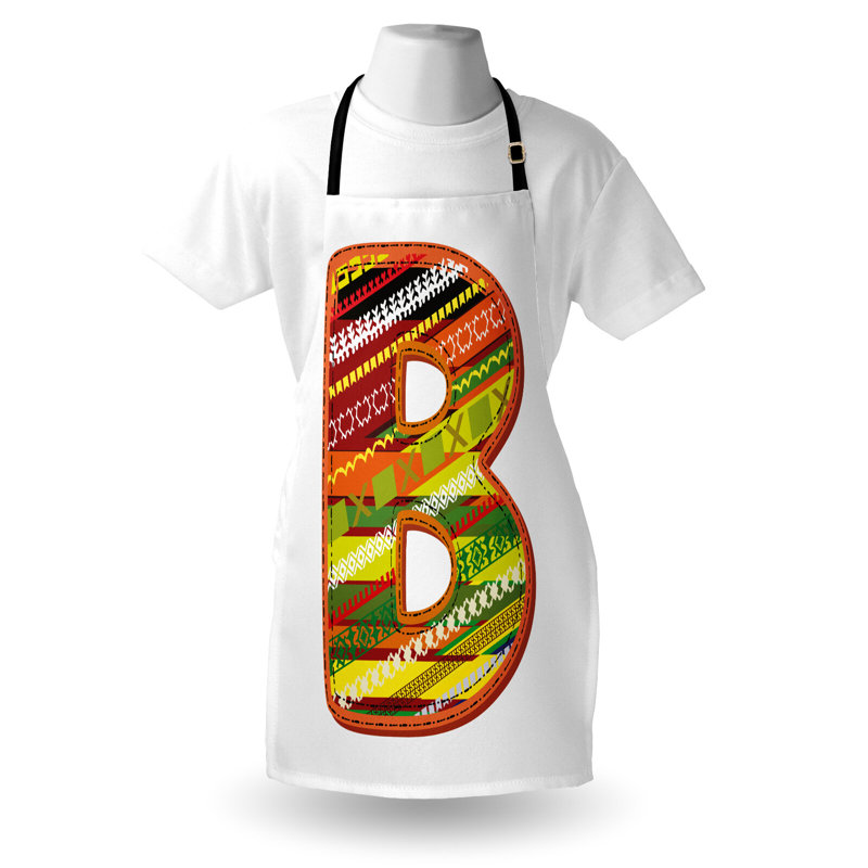 Tablier sans motif, B, Rouge