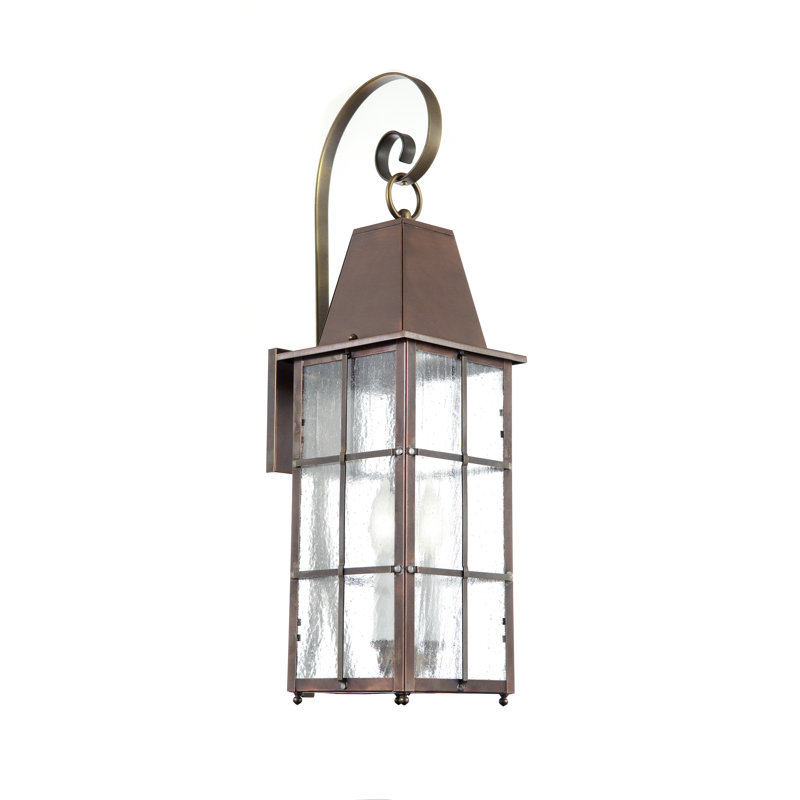 2 - Light Outdoor Wall Lantern