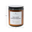 Bougie en verre Amber