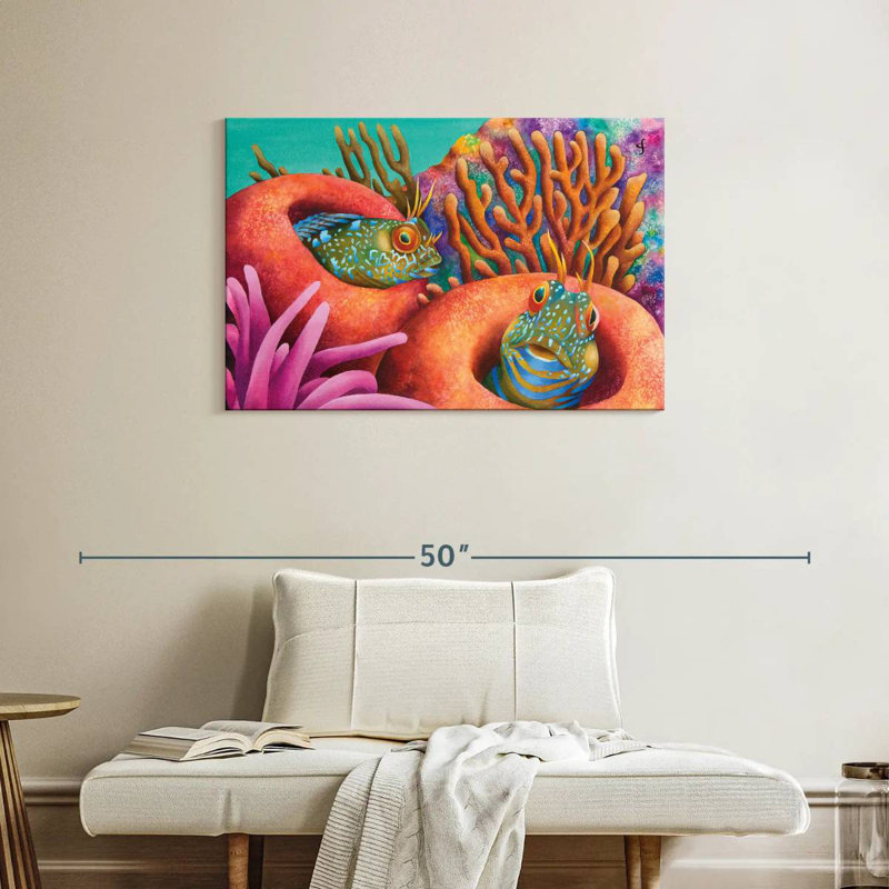 Brampt Seaweed Blennies, 24" H x 36" W