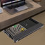 Rangement de tiroir coulissant sous le bureau