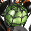 Paire de 20 décorations d'Halloween roses et vertes 20 "-54071523