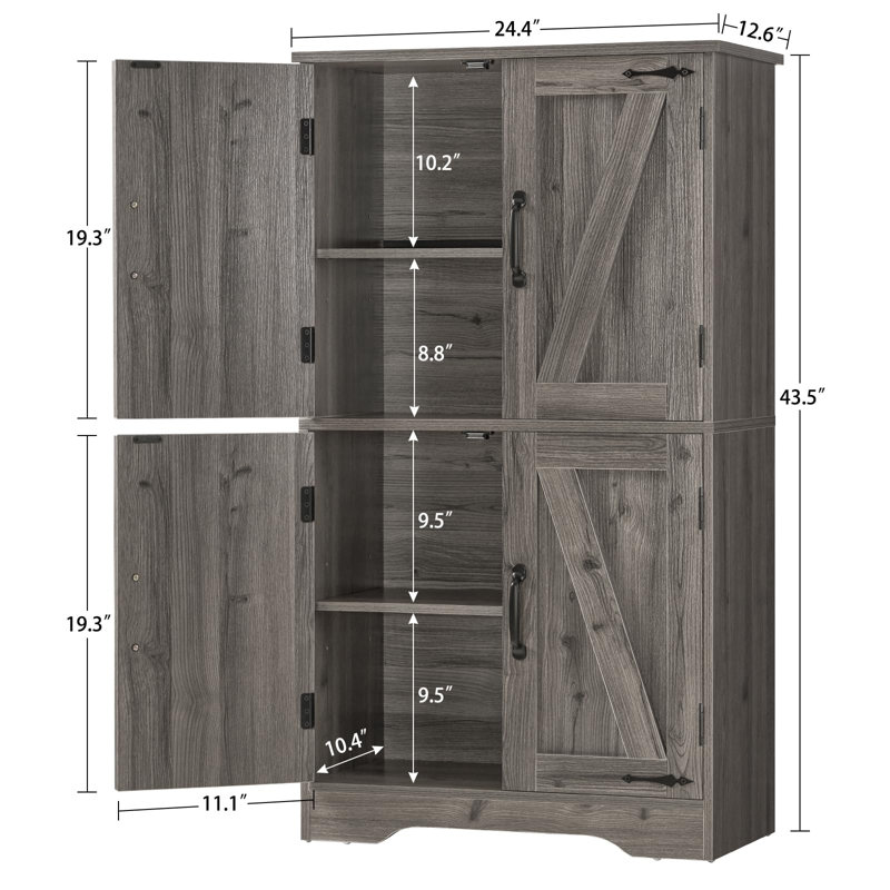 Accent Cabinet, Gray