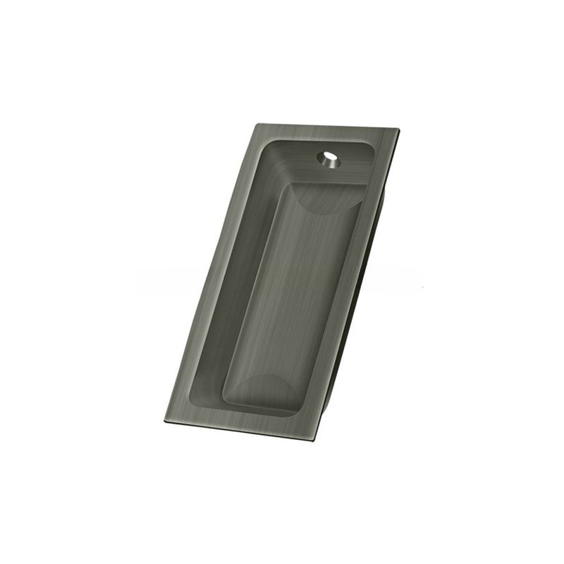 Flush Cup / Bin Pull, Antique Nickel