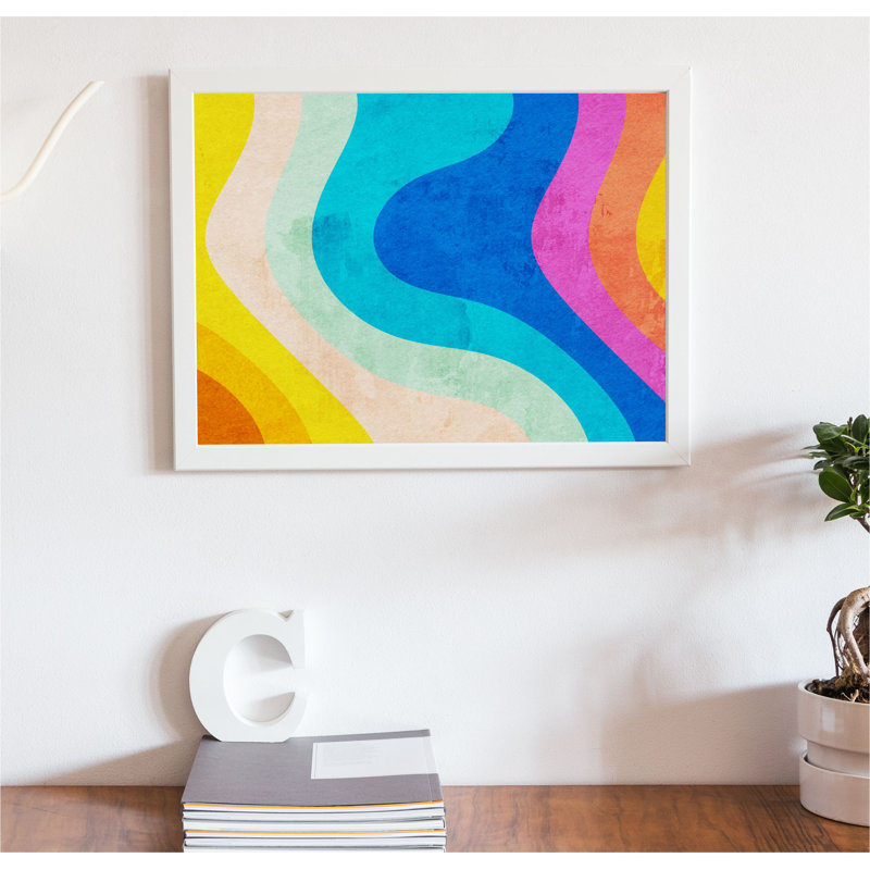 Retro Colours - Print on Plastic / Acrylic