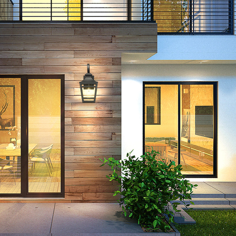21'' Long Outdoor LED Wall Sconce-Black Porch Exterior Wall Light Fixture 21'' Long Outdoor LED Wall Sconce-Black Porch Exterior Wall Light Fixture